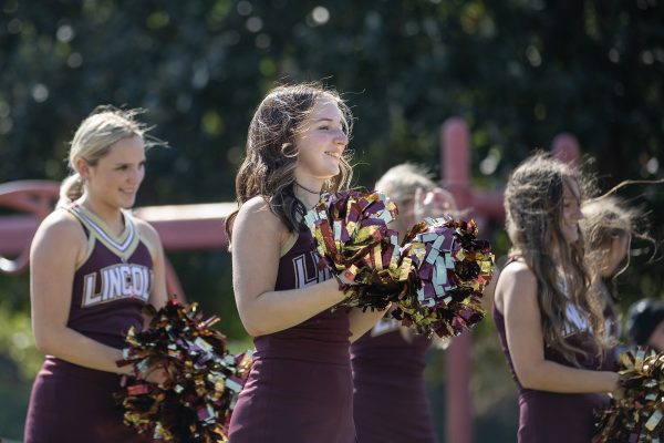 Rails Marching Band, Cheerleaders Visit Jefferson for Pep Rally